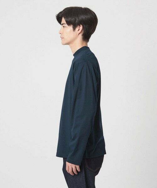 green label relaxing / グリーンレーベル リラクシング カットソー | 【WEB限定】JUST fit デイリーモック 長袖 Tシャツ -吸水速乾・抗菌- | 詳細29