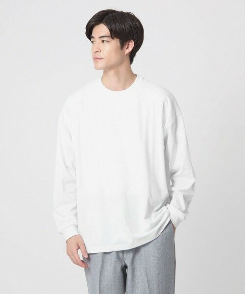 green label relaxing / グリーンレーベル リラクシング カットソー | 【WEB限定】デイリールーズ Tシャツ -吸水速乾・抗菌- | 詳細2