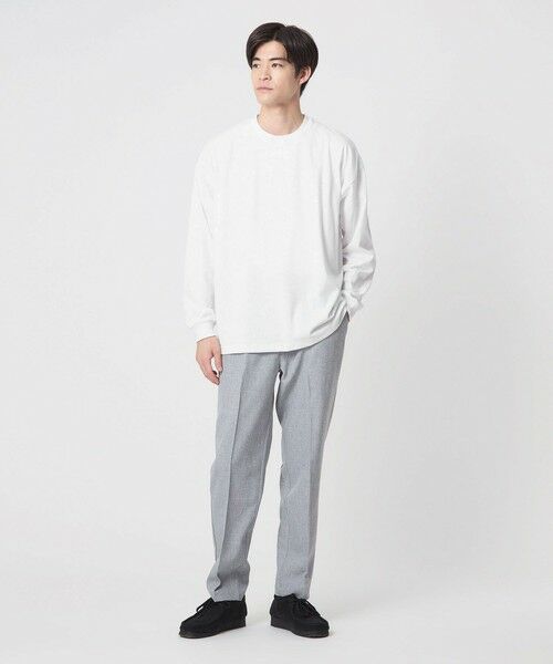 green label relaxing / グリーンレーベル リラクシング カットソー | 【WEB限定】デイリールーズ Tシャツ -吸水速乾・抗菌- | 詳細3