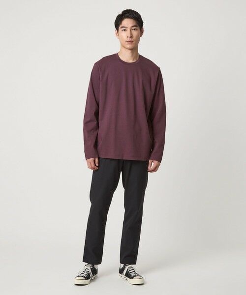 green label relaxing / グリーンレーベル リラクシング カットソー | オーガニック コットン ポンチ クルーネック Tシャツ | 詳細16