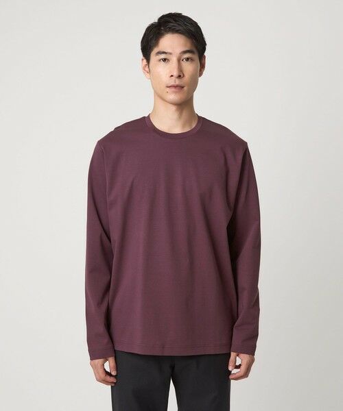 green label relaxing / グリーンレーベル リラクシング カットソー | オーガニック コットン ポンチ クルーネック Tシャツ | 詳細17