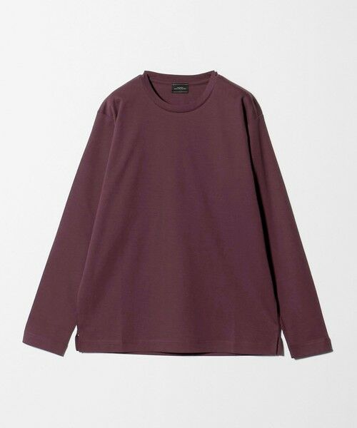 green label relaxing / グリーンレーベル リラクシング カットソー | オーガニック コットン ポンチ クルーネック Tシャツ | 詳細20