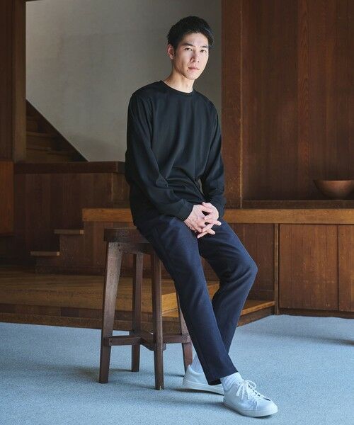 green label relaxing / グリーンレーベル リラクシング カットソー | CARREMAN クルーネック Tシャツ | 詳細1