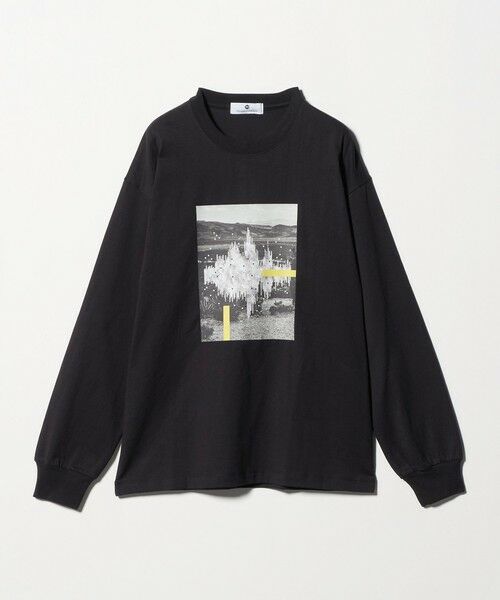 green label relaxing / グリーンレーベル リラクシング カットソー | ＜Phospho Graphica＞グラフィック ロングスリーブ Tシャツ | 詳細8