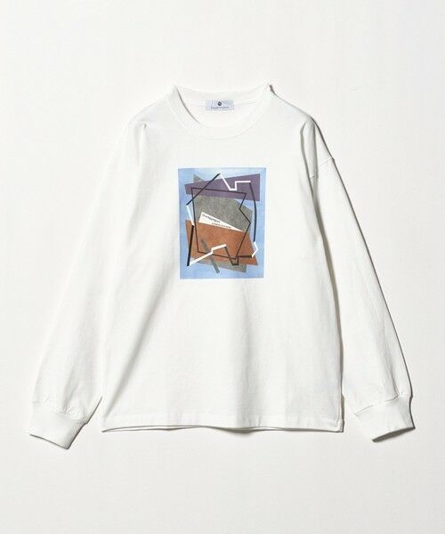 green label relaxing / グリーンレーベル リラクシング カットソー | ＜Phospho Graphica＞グラフィック ロングスリーブ Tシャツ | 詳細20