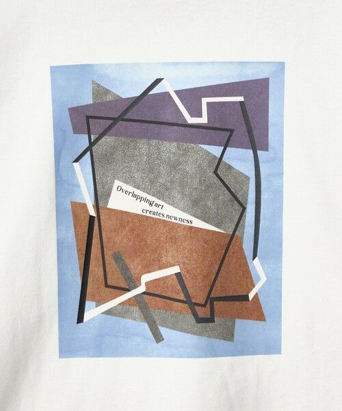 green label relaxing / グリーンレーベル リラクシング カットソー | ＜Phospho Graphica＞グラフィック ロングスリーブ Tシャツ | 詳細23