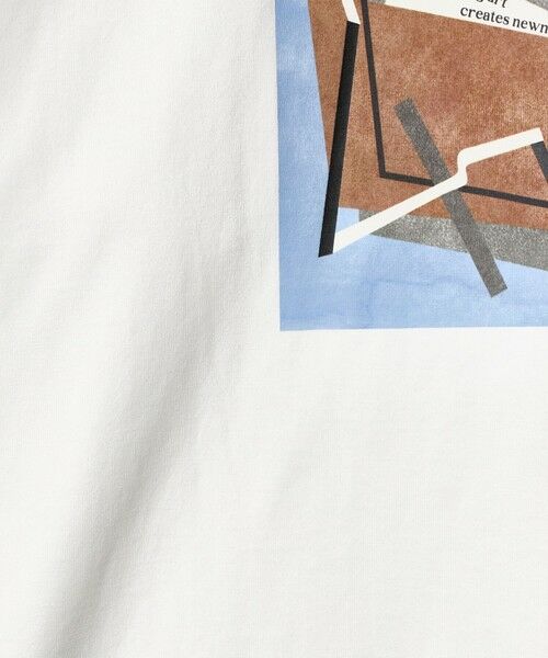 green label relaxing / グリーンレーベル リラクシング カットソー | ＜Phospho Graphica＞グラフィック ロングスリーブ Tシャツ | 詳細24