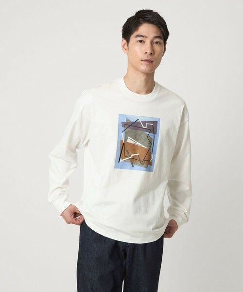green label relaxing/グリーンレーベル リラクシング <Phospho Graphica>グラフィック ロングスリーブ Tシャツ その他1 L green label relaxing/グリーンレーベル リラクシング <Phospho Graphica>グラフィック ロングスリーブ Tシャツ その他1 L