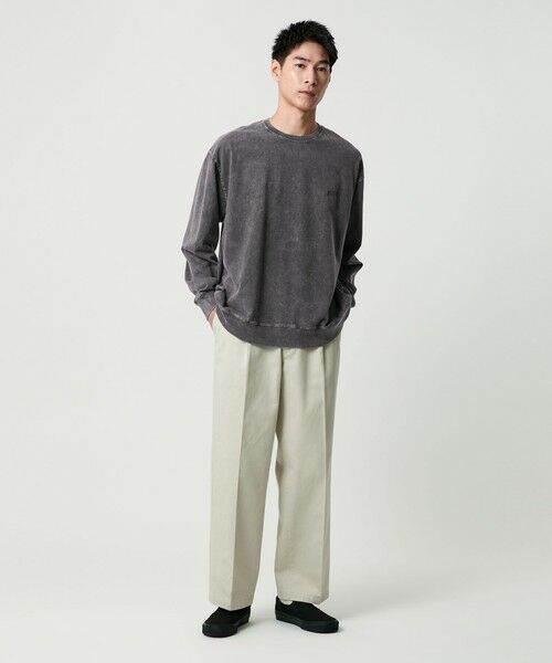 green label relaxing / グリーンレーベル リラクシング カットソー | 【別注】<SCREEN STARS>GLR フェード クルーネック ロングスリーブ Tシャツ | 詳細1