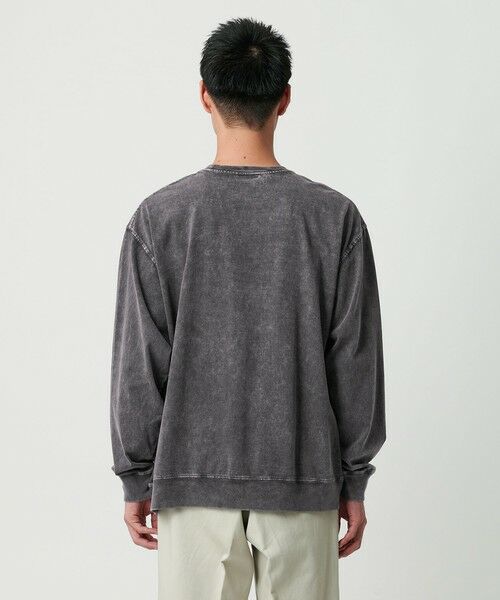 green label relaxing / グリーンレーベル リラクシング カットソー | 【別注】<SCREEN STARS>GLR フェード クルーネック ロングスリーブ Tシャツ | 詳細4