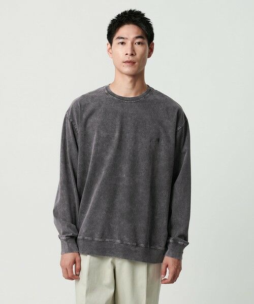 green label relaxing/グリーンレーベル リラクシング 【別注】<SCREEN STARS>GLR フェード クルーネック ロングスリーブ Tシャツ BLACK M green label relaxing/グリーンレーベル リラクシング 【別注】<SCREEN STARS>GLR フェード クルーネック ロングスリーブ Tシャツ BLACK M