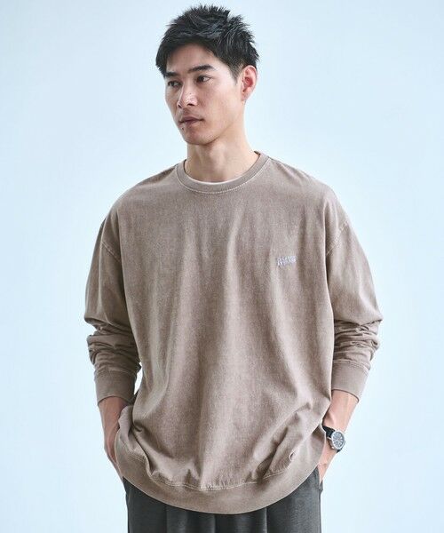 green label relaxing / グリーンレーベル リラクシング カットソー | 【別注】<SCREEN STARS>GLR フェード クルーネック ロングスリーブ Tシャツ | 詳細9