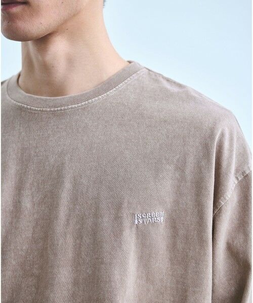 green label relaxing / グリーンレーベル リラクシング カットソー | 【別注】<SCREEN STARS>GLR フェード クルーネック ロングスリーブ Tシャツ | 詳細11