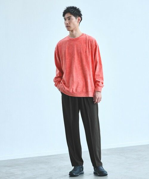 green label relaxing / グリーンレーベル リラクシング カットソー | 【別注】<SCREEN STARS>GLR フェード クルーネック ロングスリーブ Tシャツ | 詳細22