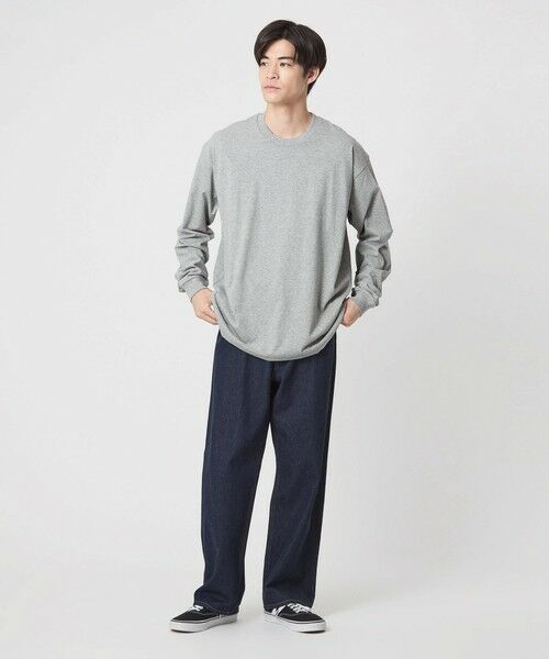 green label relaxing / グリーンレーベル リラクシング カットソー | <GOAT>7オンス ロングスリーブ Tシャツ | 詳細22