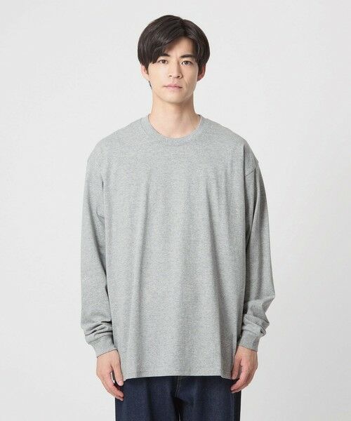 green label relaxing / グリーンレーベル リラクシング カットソー | <GOAT>7オンス ロングスリーブ Tシャツ | 詳細23