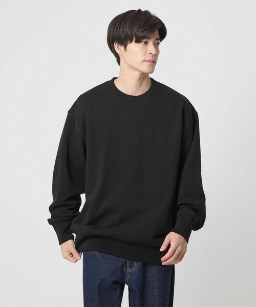 green label relaxing/グリーンレーベル リラクシング <GOAT>13オンス クルーネック スウェット BLACK M green label relaxing/グリーンレーベル リラクシング <GOAT>13オンス クルーネック スウェット BLACK M
