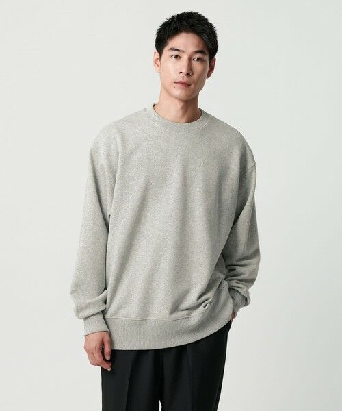 green label relaxing/グリーンレーベル リラクシング <GOAT>13オンス クルーネック スウェット MD. GRAY S green label relaxing/グリーンレーベル リラクシング <GOAT>13オンス クルーネック スウェット MD. GRAY S