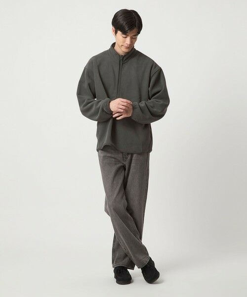 green label relaxing / グリーンレーベル リラクシング カットソー | ＜GOAT＞フリース ハーフジップ プルオーバー | 詳細16