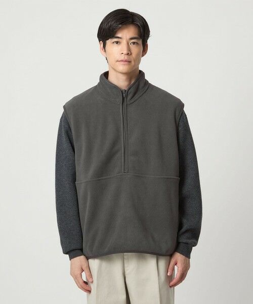 green label relaxing / グリーンレーベル リラクシング ベスト | ＜GOAT＞フリース ハーフジップ ベスト | 詳細12