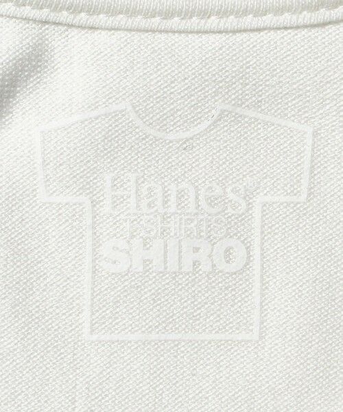 green label relaxing / グリーンレーベル リラクシング Tシャツ | ＜Hanes＞SHIRO T 長袖 Tシャツ | 詳細5