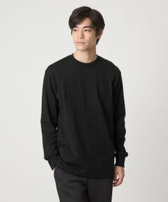 green label relaxing / グリーンレーベル リラクシング カットソー | ＜Hanes＞KURO T 長袖 Tシャツ