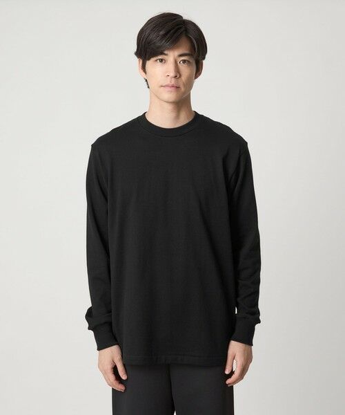 green label relaxing / グリーンレーベル リラクシング カットソー | ＜Hanes＞KURO T 長袖 Tシャツ | 詳細2