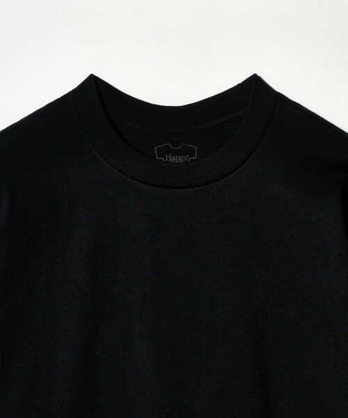 green label relaxing / グリーンレーベル リラクシング カットソー | ＜Hanes＞KURO T 長袖 Tシャツ | 詳細7