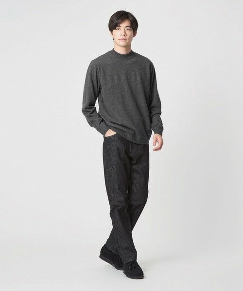 green label relaxing / グリーンレーベル リラクシング ニット・セーター | 【WEB限定】JUST fit ジャケイン モックネック ニット | 詳細12