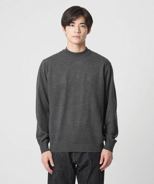 green label relaxing / グリーンレーベル リラクシング ニット・セーター | 【WEB限定】JUST fit ジャケイン モックネック ニット | 詳細13