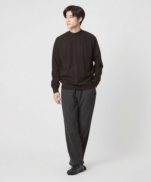 green label relaxing / グリーンレーベル リラクシング ニット・セーター | 【WEB限定】JUST fit ジャケイン モックネック ニット | 詳細26