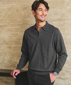 green label relaxing / グリーンレーベル リラクシング ニット・セーター | 【WEB限定】JUST fit ジャケイン ニットポロ