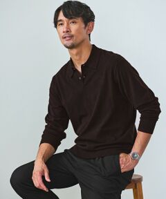 green label relaxing / グリーンレーベル リラクシング ニット・セーター | 【WEB限定】JUST fit ジャケイン ニットポロ