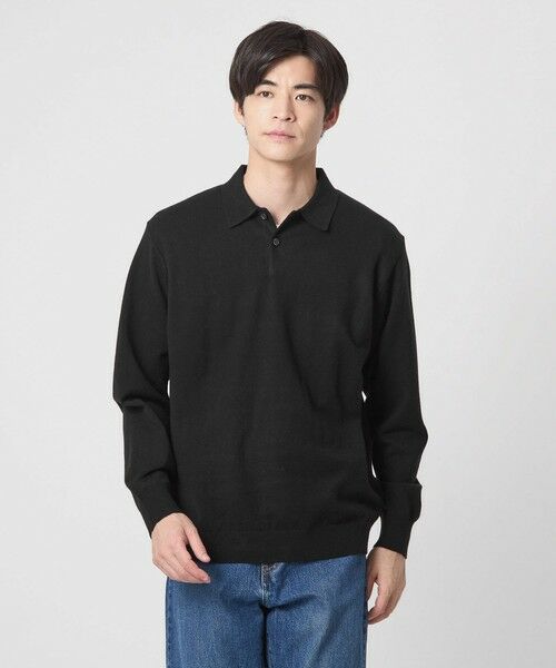 green label relaxing / グリーンレーベル リラクシング ニット・セーター | 【WEB限定】JUST fit ジャケイン ニットポロ | 詳細4