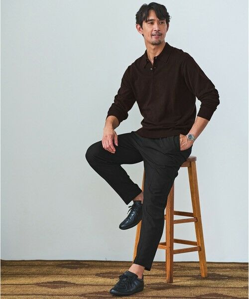 green label relaxing / グリーンレーベル リラクシング ニット・セーター | 【WEB限定】JUST fit ジャケイン ニットポロ | 詳細24