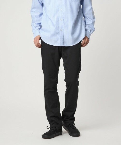 green label relaxing / グリーンレーベル リラクシング チノ・ワークパンツ | アーバンスリムフィット チノパンツ(BLACK)