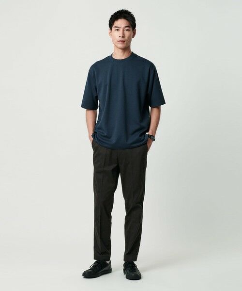 green label relaxing / グリーンレーベル リラクシング その他パンツ | TC サテン スマートレッグ S1 イージーパンツ -ストレッチ- | 詳細1