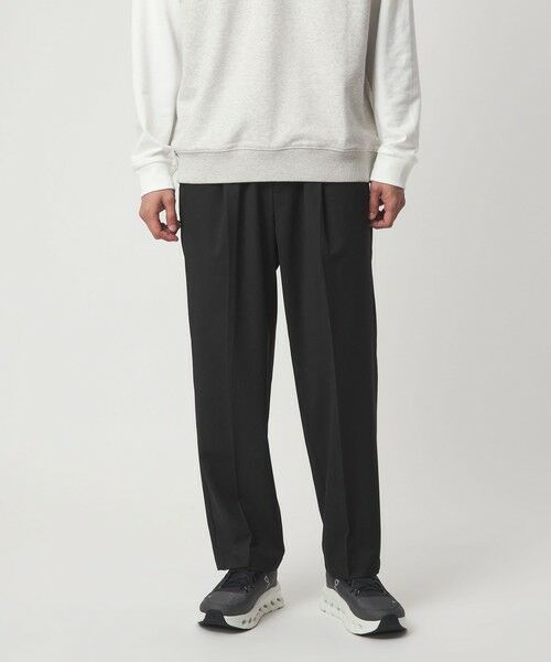 green label relaxing / グリーンレーベル リラクシング その他パンツ | TW サージ オルマイ ワイド W3 イージーパンツ -ストレッチ- | 詳細3