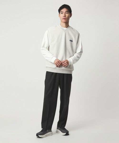 green label relaxing / グリーンレーベル リラクシング その他パンツ | TW サージ オルマイ ワイド W3 イージーパンツ -ストレッチ- | 詳細4