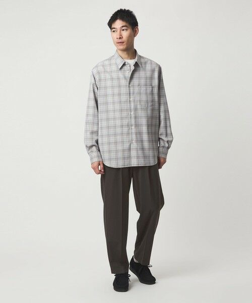 green label relaxing / グリーンレーベル リラクシング その他パンツ | TW サージ オルマイ ワイド W3 イージーパンツ -ストレッチ- | 詳細27