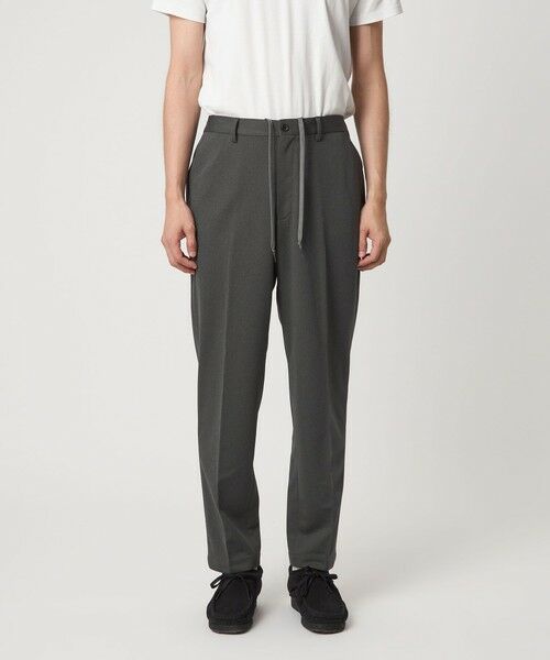 green label relaxing / グリーンレーベル リラクシング その他パンツ | ポリエステル トリコット ワイド ユーティリティパンツ W2 イージーパンツ | 詳細4