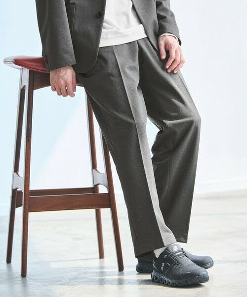 green label relaxing/グリーンレーベル リラクシング ポリエステル トリコット ワイド ユーティリティパンツ W2 イージーパンツ DK. GRAY M green label relaxing/グリーンレーベル リラクシング ポリエステル トリコット ワイド ユーティリティパンツ W2 イージーパンツ DK. GRAY M