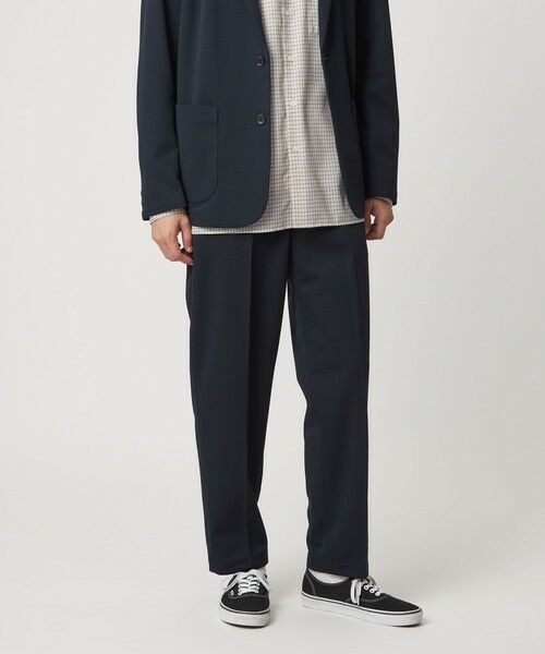 green label relaxing / グリーンレーベル リラクシング その他パンツ | ポリエステル トリコット ワイド ユーティリティパンツ W2 イージーパンツ | 詳細19