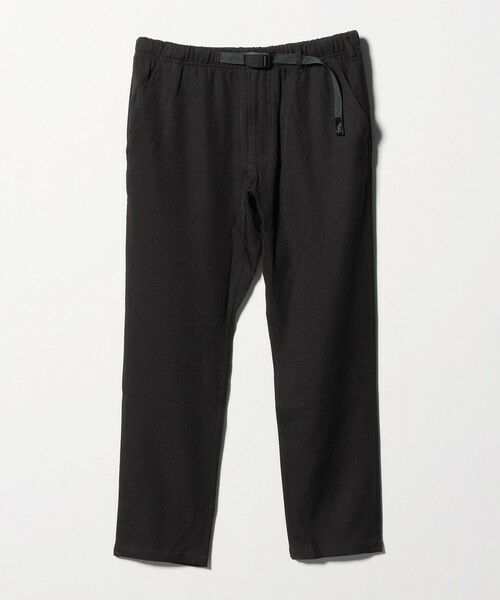 green label relaxing/グリーンレーベル リラクシング 【別注】<Gramicci>GLR ウールライク ナローテーパード パンツ BLACK M green label relaxing/グリーンレーベル リラクシング 【別注】<Gramicci>GLR ウールライク ナローテーパード パンツ BLACK M