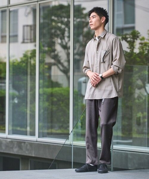 green label relaxing / グリーンレーベル リラクシング その他パンツ | 【別注】<Gramicci>GLR ウールライク ナローテーパード パンツ | 詳細5