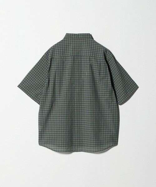 green label relaxing / グリーンレーベル リラクシング シャツ・ブラウス | ミニ オンブレ チェック ジャストルーズ レギュラーカラー シャツ -通気性- | 詳細11