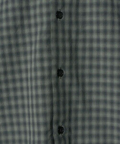 green label relaxing / グリーンレーベル リラクシング シャツ・ブラウス | ミニ オンブレ チェック ジャストルーズ レギュラーカラー シャツ -通気性- | 詳細13