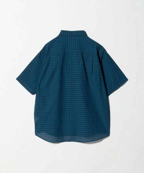 green label relaxing / グリーンレーベル リラクシング シャツ・ブラウス | ミニ オンブレ チェック ジャストルーズ レギュラーカラー シャツ -通気性- | 詳細16