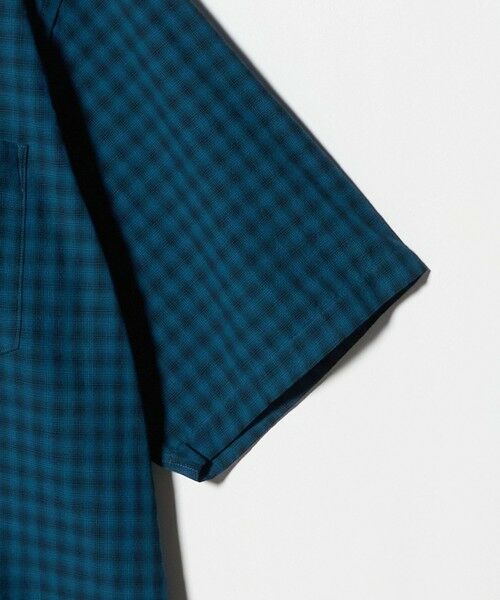 green label relaxing / グリーンレーベル リラクシング シャツ・ブラウス | ミニ オンブレ チェック ジャストルーズ レギュラーカラー シャツ -通気性- | 詳細18