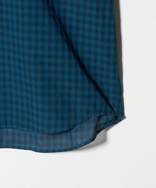 green label relaxing / グリーンレーベル リラクシング シャツ・ブラウス | ミニ オンブレ チェック ジャストルーズ レギュラーカラー シャツ -通気性- | 詳細19